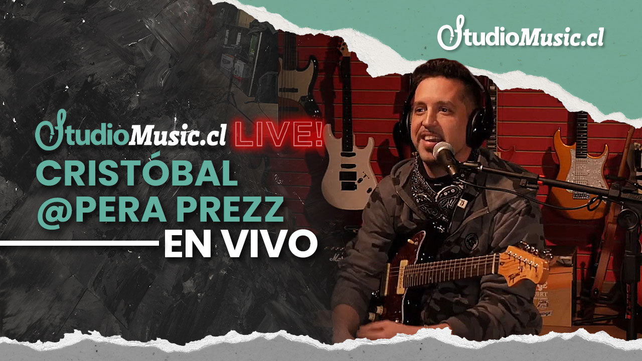 Cristóbal "Pera Prezz" En Vivo + Entrevista 👏🏻🎤 StudioMusic.cl LIVE! Jueves 4 de Agosto
