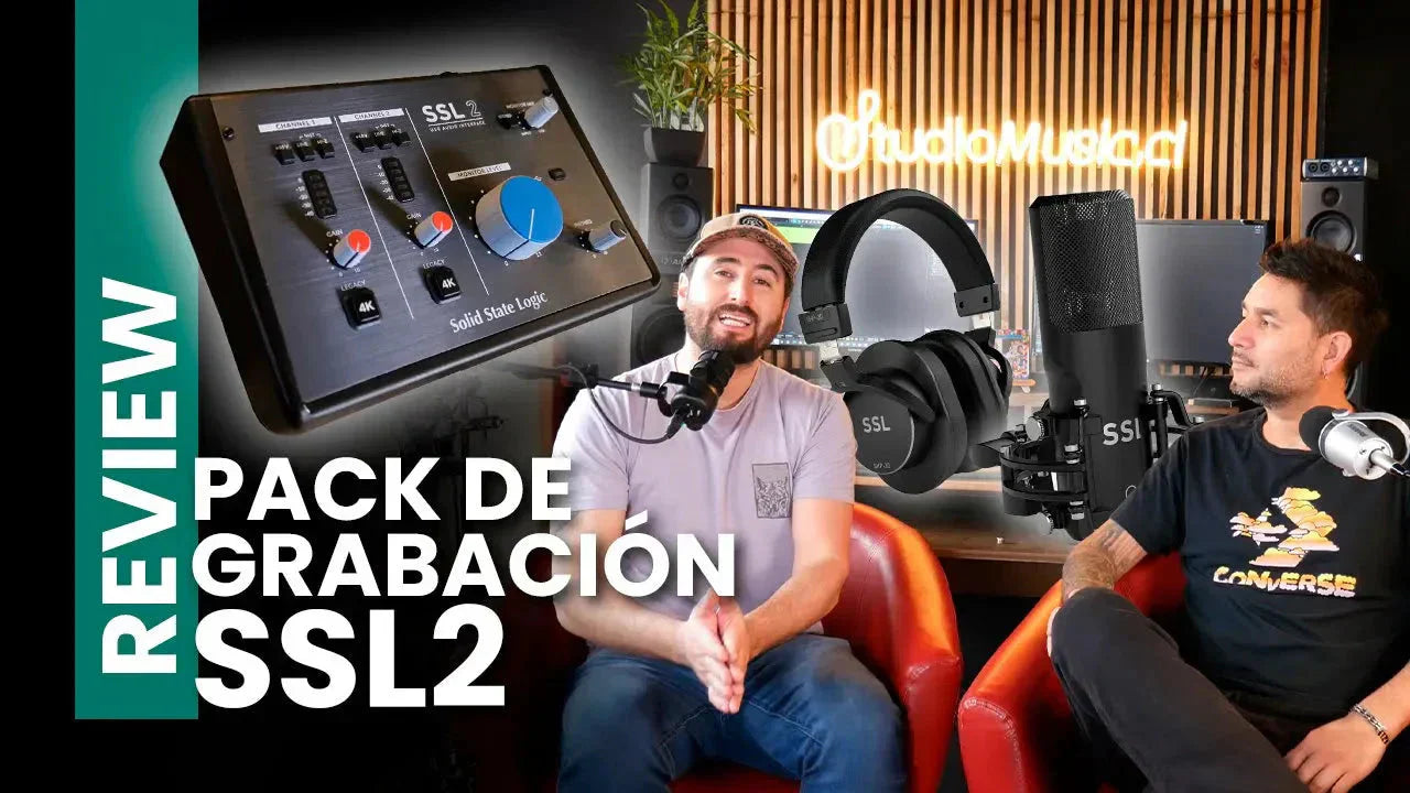 Probamos el Pack de Grabación SSL2 de Solid State Logic!🔥🎤 StudioMusic.cl