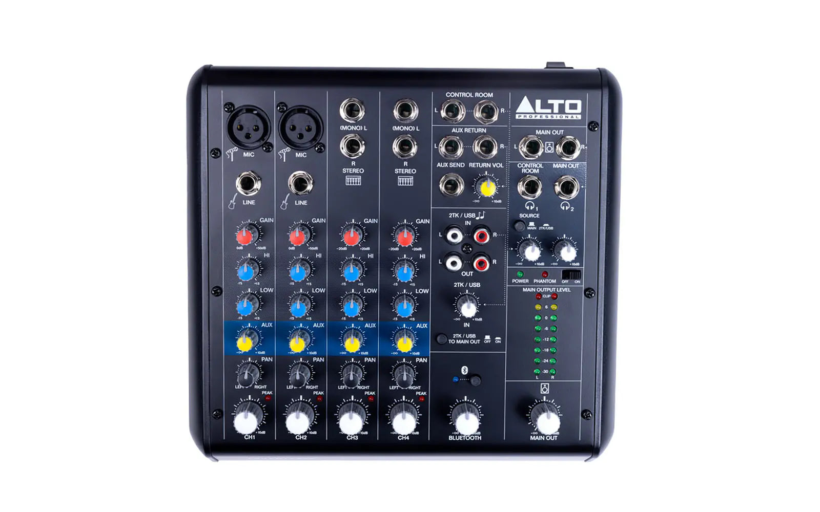 Alto Profesional Truemix 600 Mezclador Análogo 6 Canales