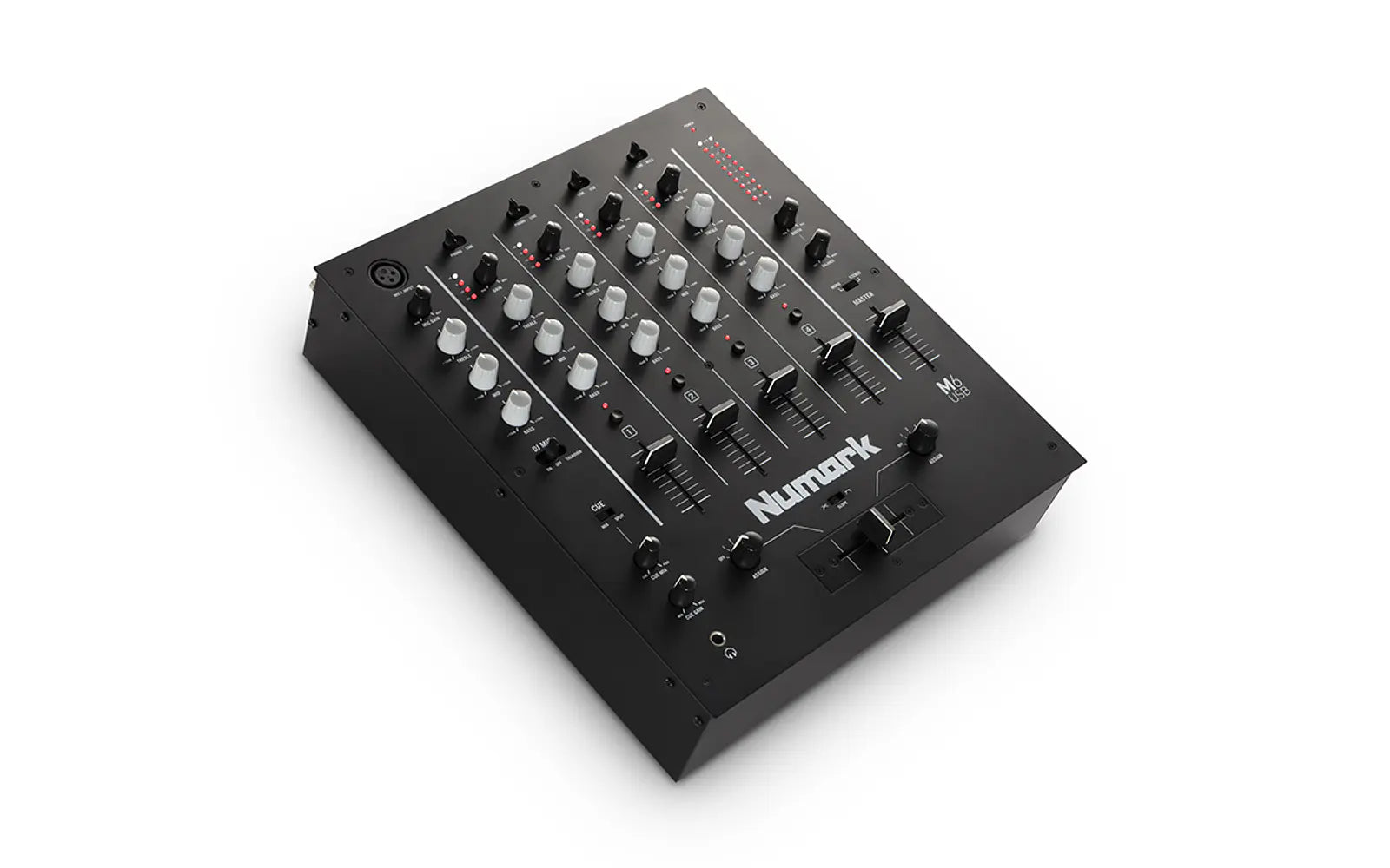 Numark M6Usb Black Mezclador 4 Canales Para Djs