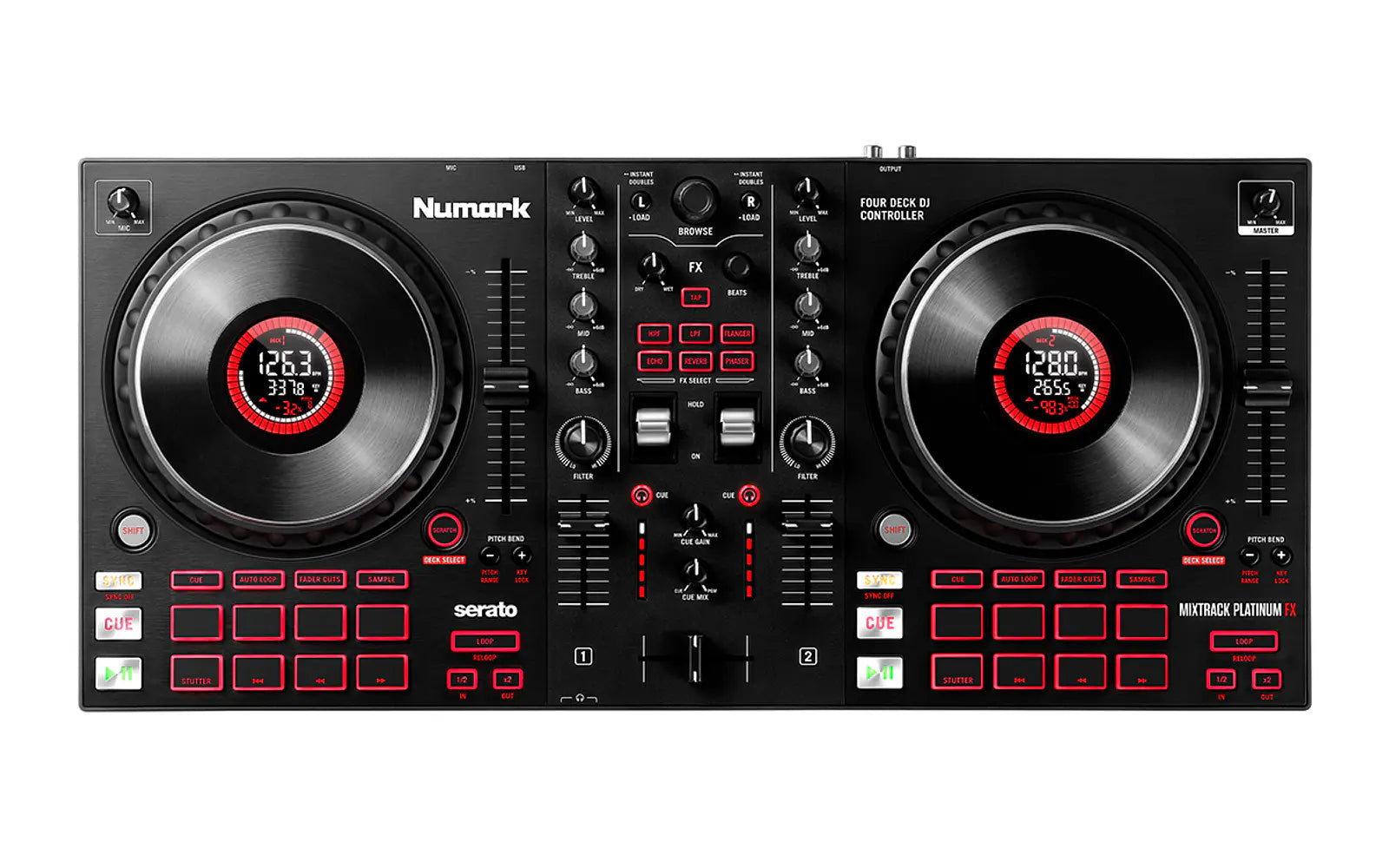 Numark Mixtrack Platinum Fx - Numark Controlador Dj