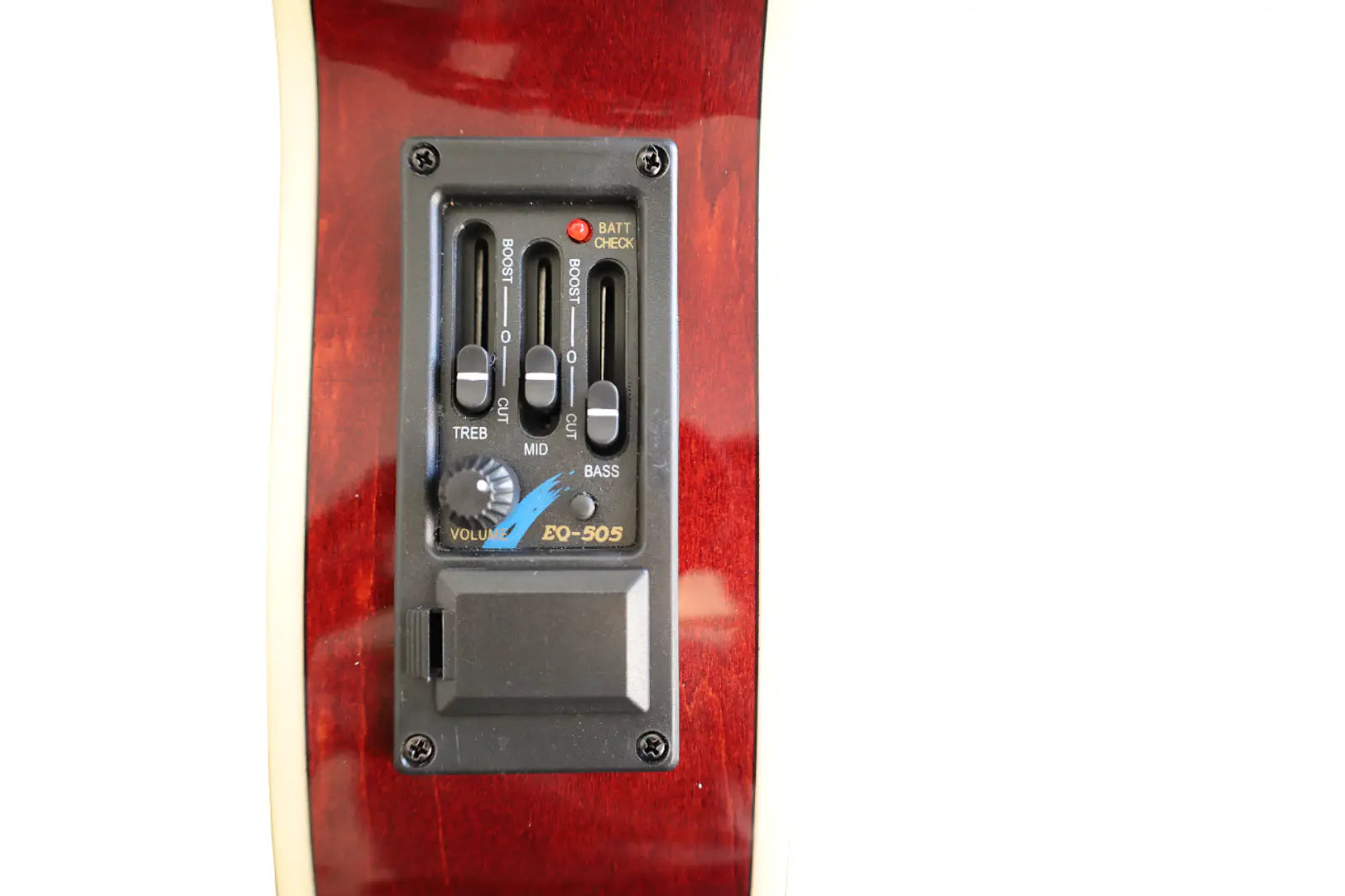 Bilbao BIL-403-EQ-FLM Guitarra Thin Eq cuerda metálica 40" 3
