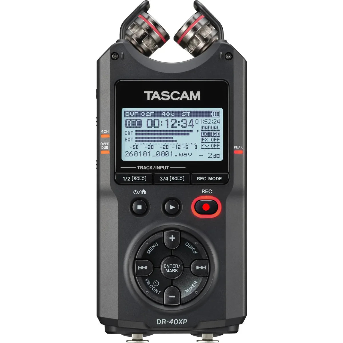 Tascam DR40XP Grabadora portátil de 4 canales