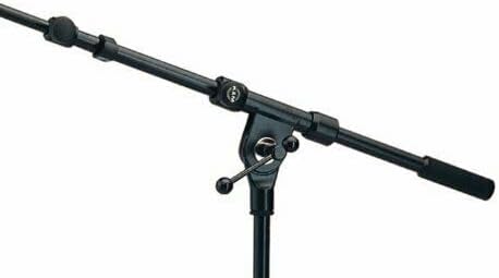 K&M 25900-500-55 atril microfono low profile negro