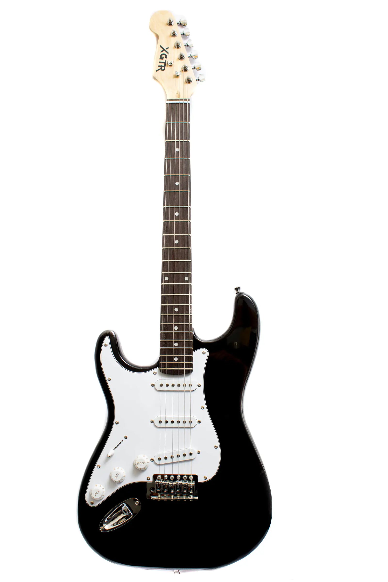 XGTR ST111LH-BK Guitarra Eléctrica Stratocaster Negra para Zurdos