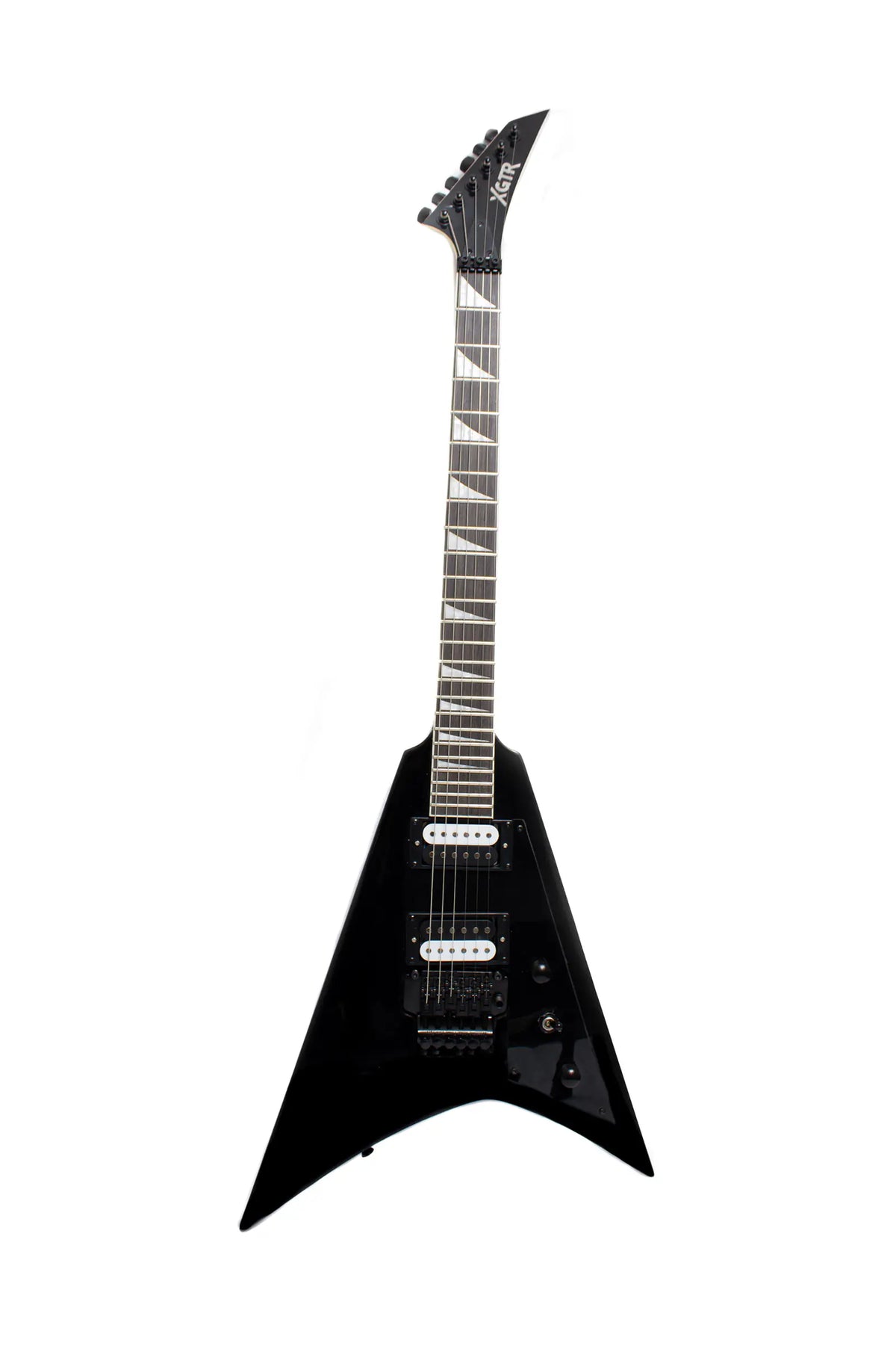 XGTR VE100-BKGuitarra Eléctrica Flying V Negra