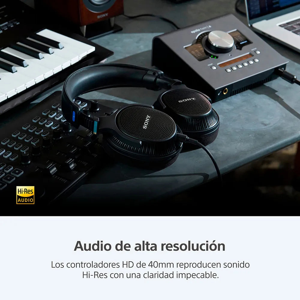 Sony MDR-MV1 Audífonos Open-Back para estudio profesional