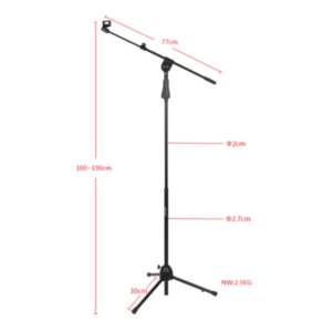 Hebikuo M-786 Atril De Alta Calidad Para Micrófono