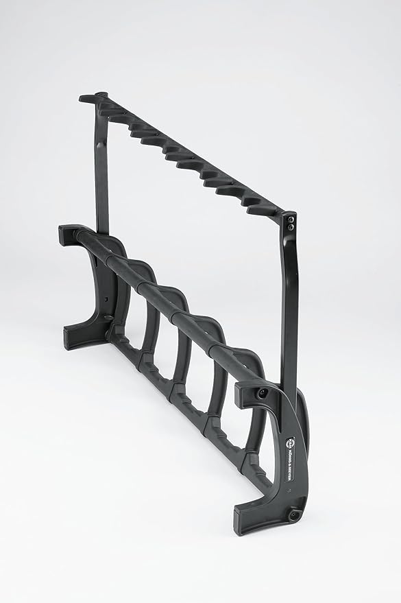 K&M 17515-016-55 Atril para 5 guitarras/bajo Guardian 5