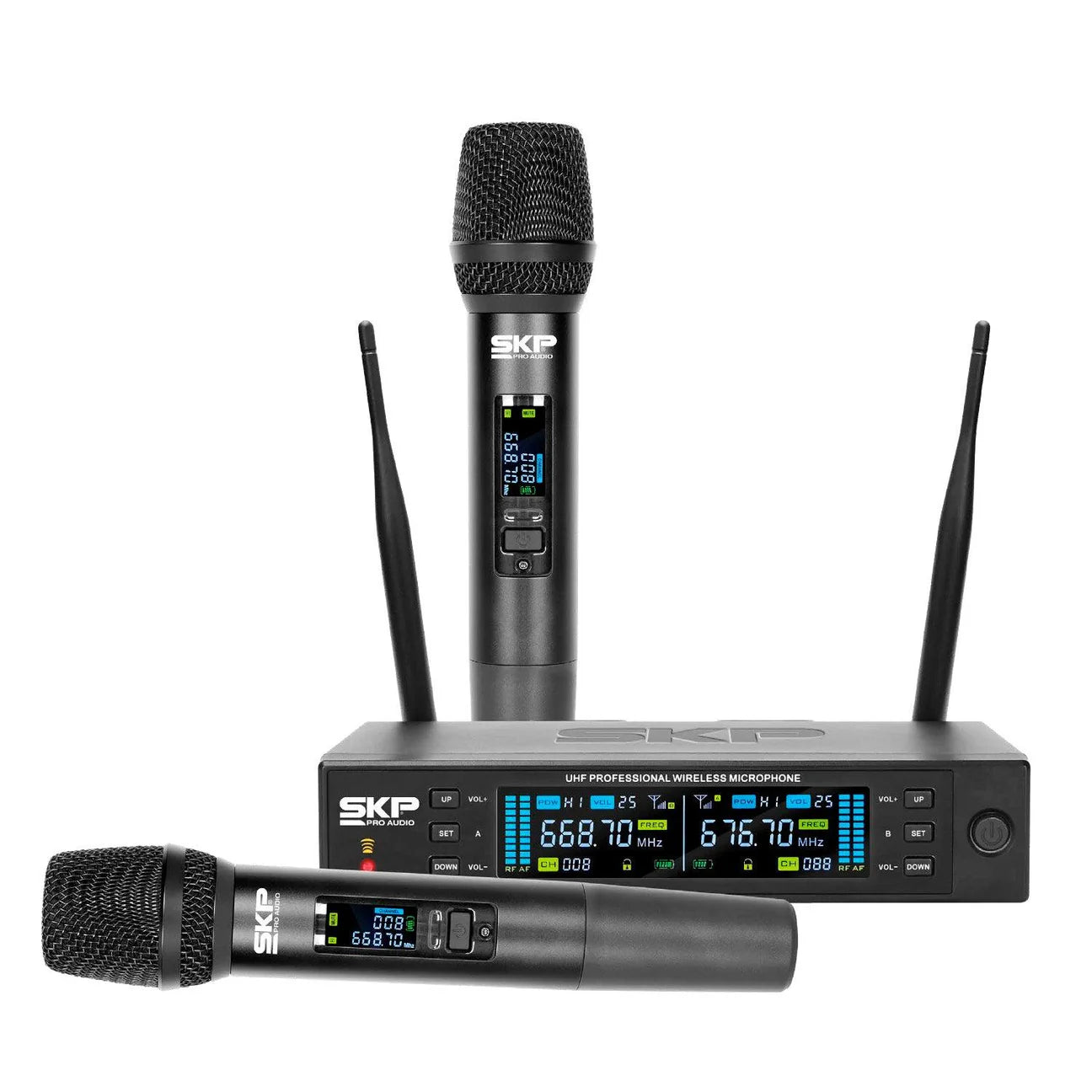SKP Clarity II Micrófono Inalámbrico doble Profesional