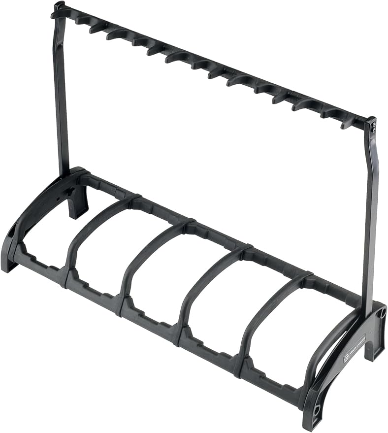 K&M 17515-016-55 Atril para 5 guitarras/bajo Guardian 5