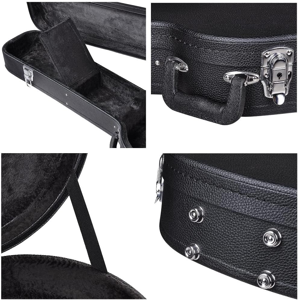 Hebikuo LPC-01 Hardcase Guitarra Eléctrica Les Paul
