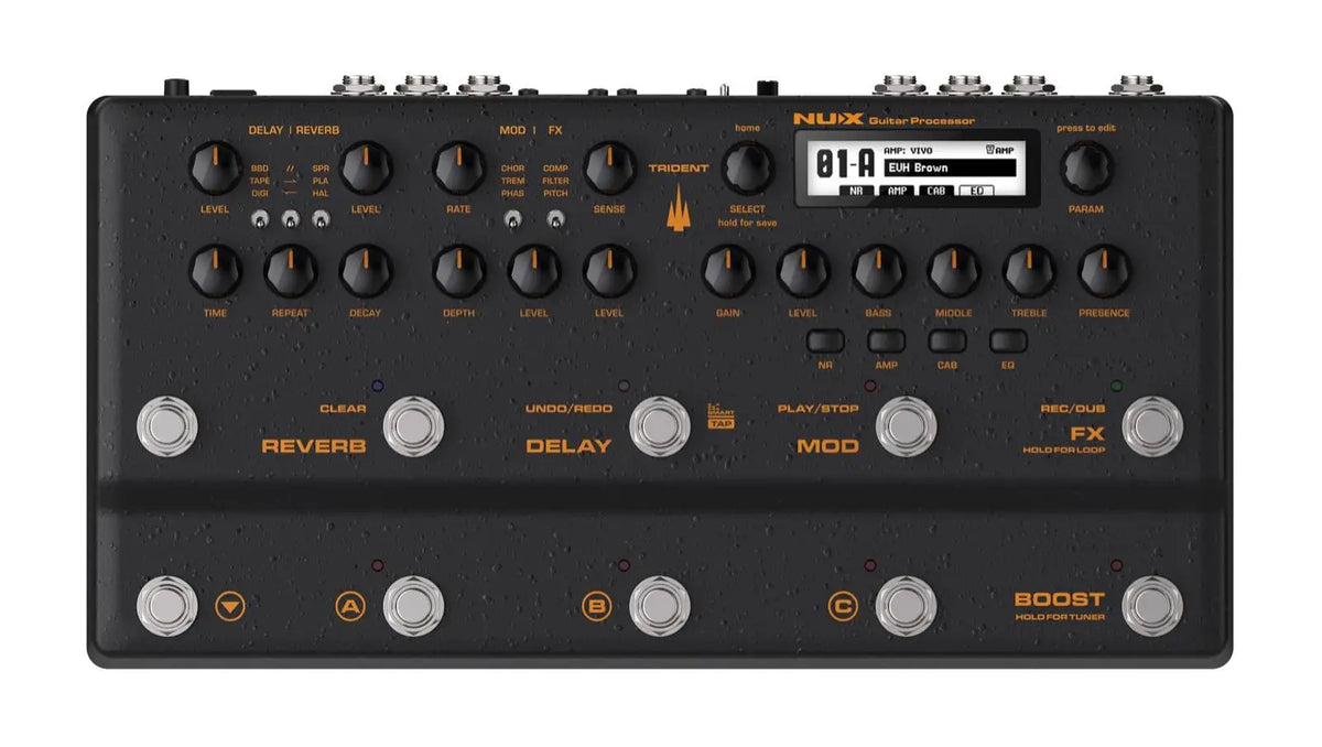 NUX NME-5 Pedalera Multiefectos Trident