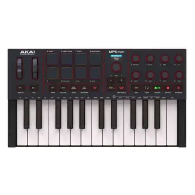 t*n様 AKAI MPK mini MIDIコントローラー Akai Mpk Mini Mk3 Controlador Midi Usb 25 Teclas 8 Pads Color