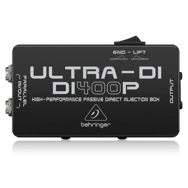 Behringer Ultra-DI DI400P Caja Directa Pasiva de Alta Performance