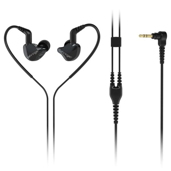 Behringer MO240-CK Pro Audífonos Intraurales Premium para Monitoreo