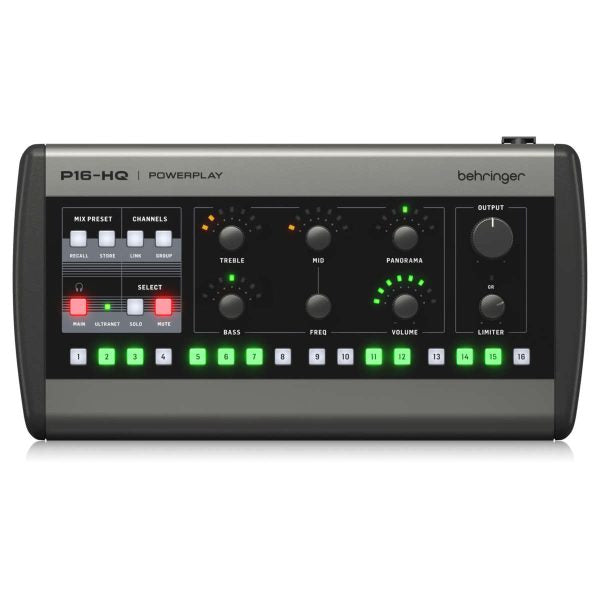Behringer Powerplay P16-HQ Mixer Digital Personal para Monitoreo