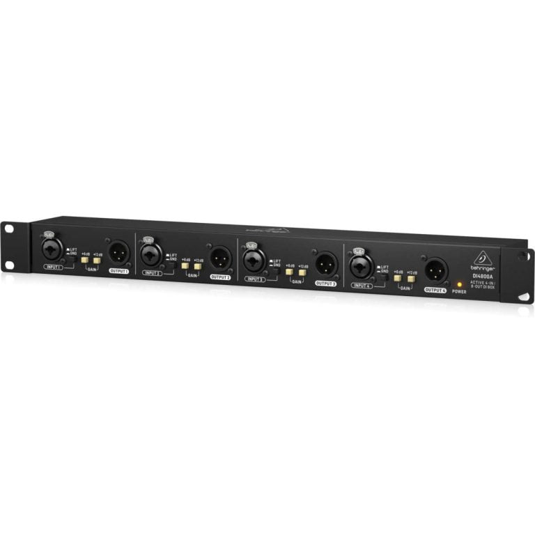 Behringer Ultra-DI Pro DI4800A Caja Directa Activa de 4 Canales