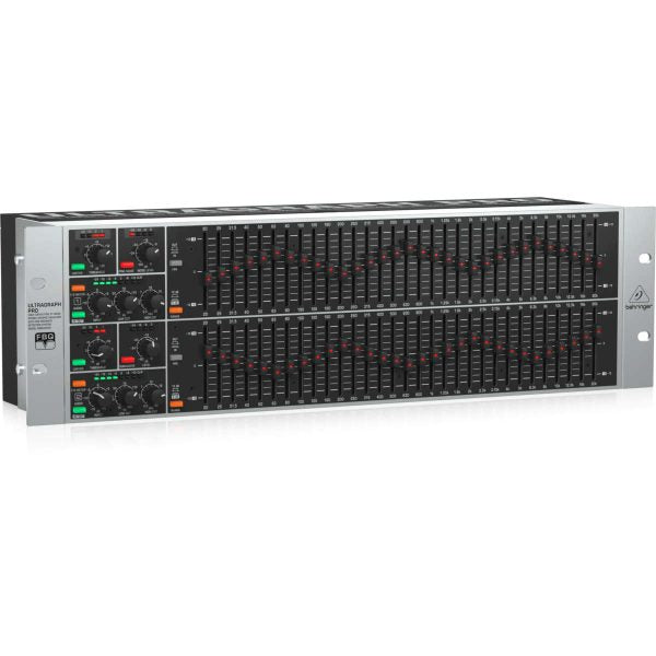 Behringer Ultragraph Pro FBQ6200HD Ecualizador Gráfico de 31 Bandas con FBQ