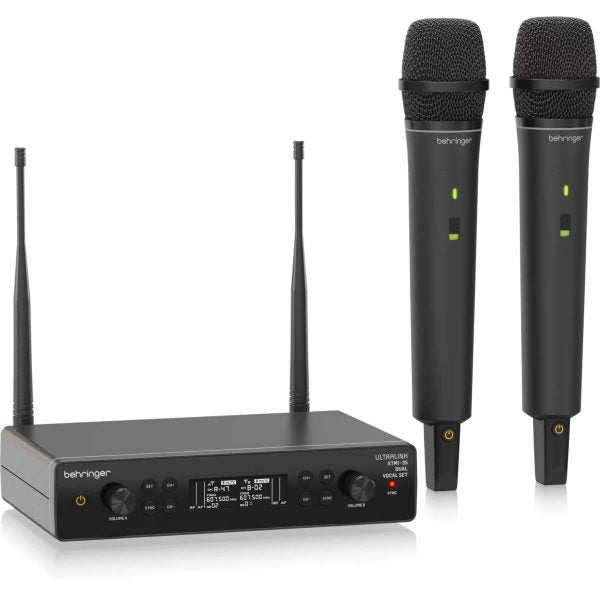 Behringer Ultralink XTM1-35 Dual Vocal Set Sistema Inalámbrico de 2 Micrófonos
