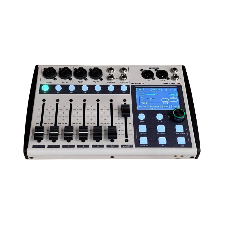 DIGIPAD 8 Consola Digital con Faders Motorizados