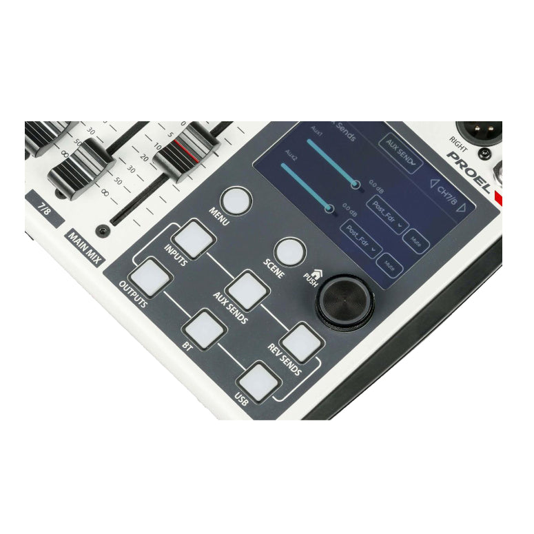 DIGIPAD 8 Consola Digital con Faders Motorizados