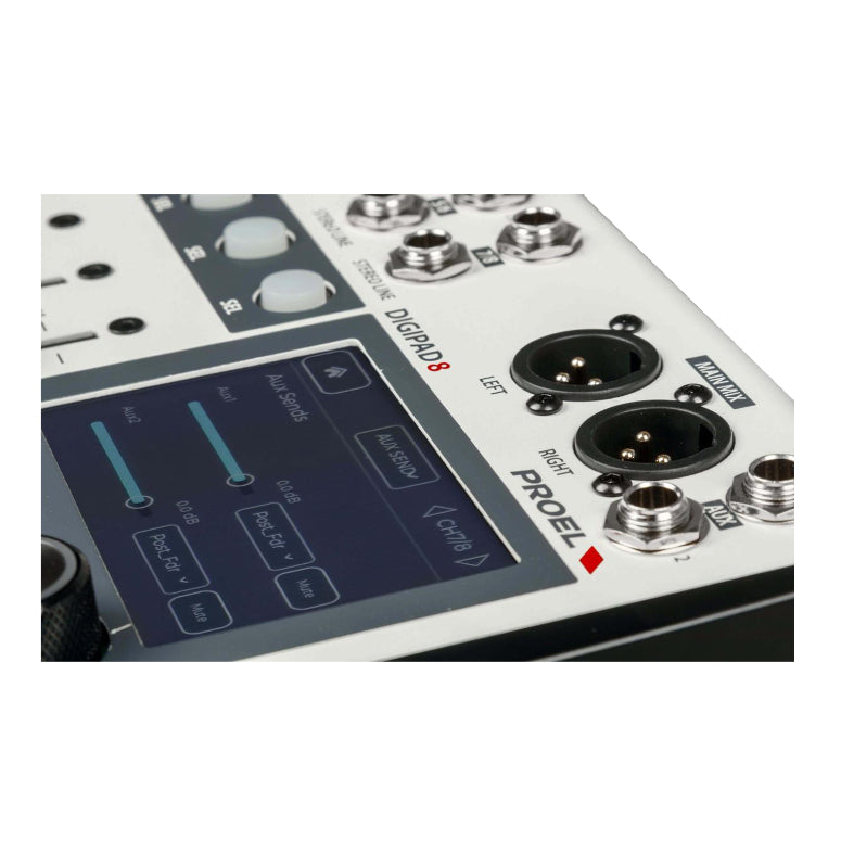 DIGIPAD 8 Consola Digital con Faders Motorizados