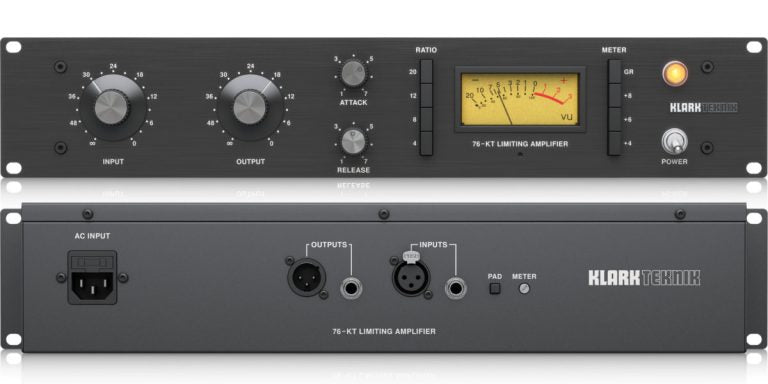Klark Teknik 76-KT Compresor Limitador FET Clase A con Transformadores MIDAS