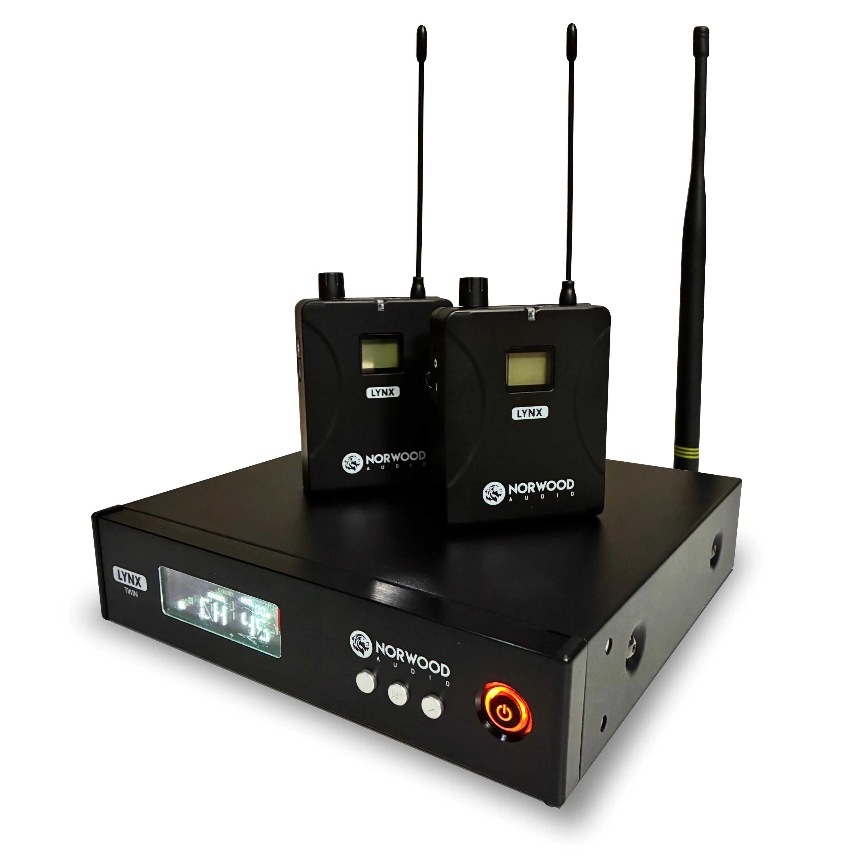 Norwood LYNXTWINB Sistema Inalámbrico Monitoreo In-ear Doble (Banda A)
