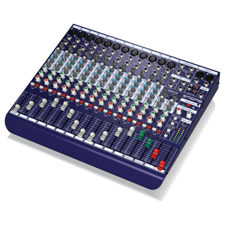 Midas DM16 Consola Análoga de Mezcla de 16 Canales