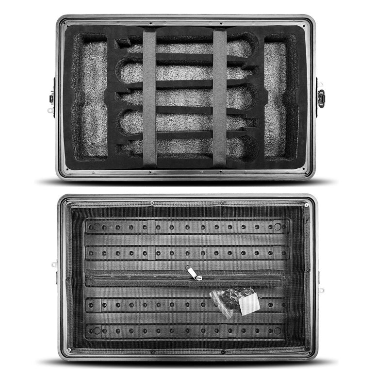Black Crow PECQ-6U Case para equipos de audio 6u Largo