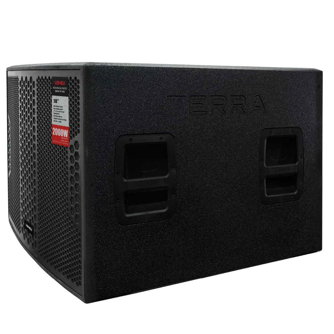 VAMAV TX18S 1000w RMS DSP integrado Max SPL 130dB