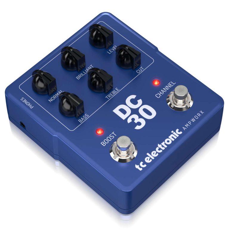 TC Electronic Ampworx DC30 Preamp Pedal Preamplificador con Emulación de Gabinete