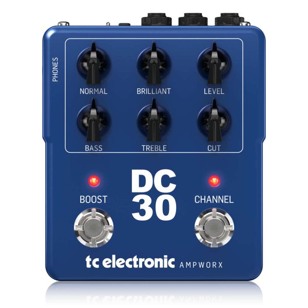 TC Electronic Ampworx DC30 Preamp Pedal Preamplificador con Emulación de Gabinete