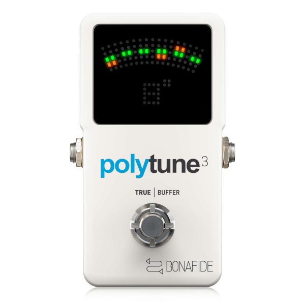TC Electronic Polytune 3 Pedal Afinador Polifónico con Buffer Incorporado