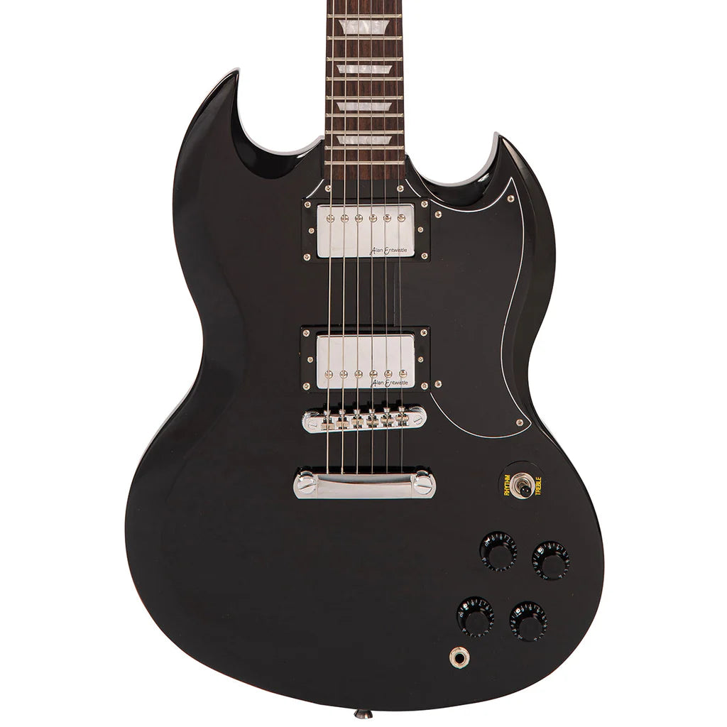 Guitarra eléctrica Vintage V69 Coaster Series Boulevard Black