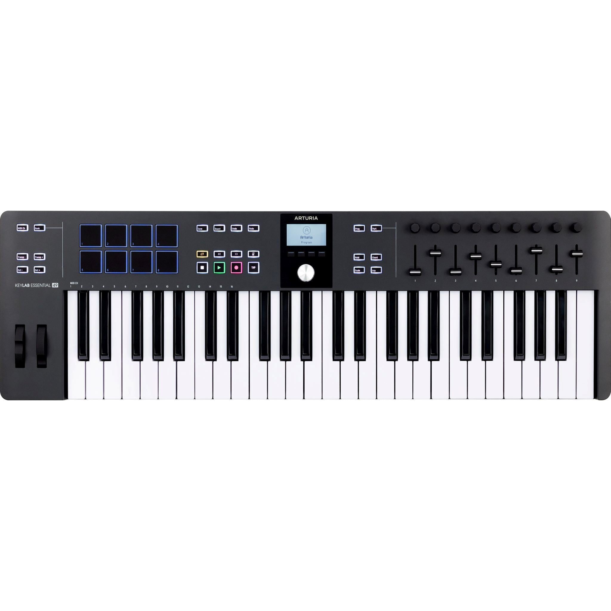 Arturia Keylab Essential 49 mk3 Black - Controlador MIDI Controladores USB/MIDI Arturia