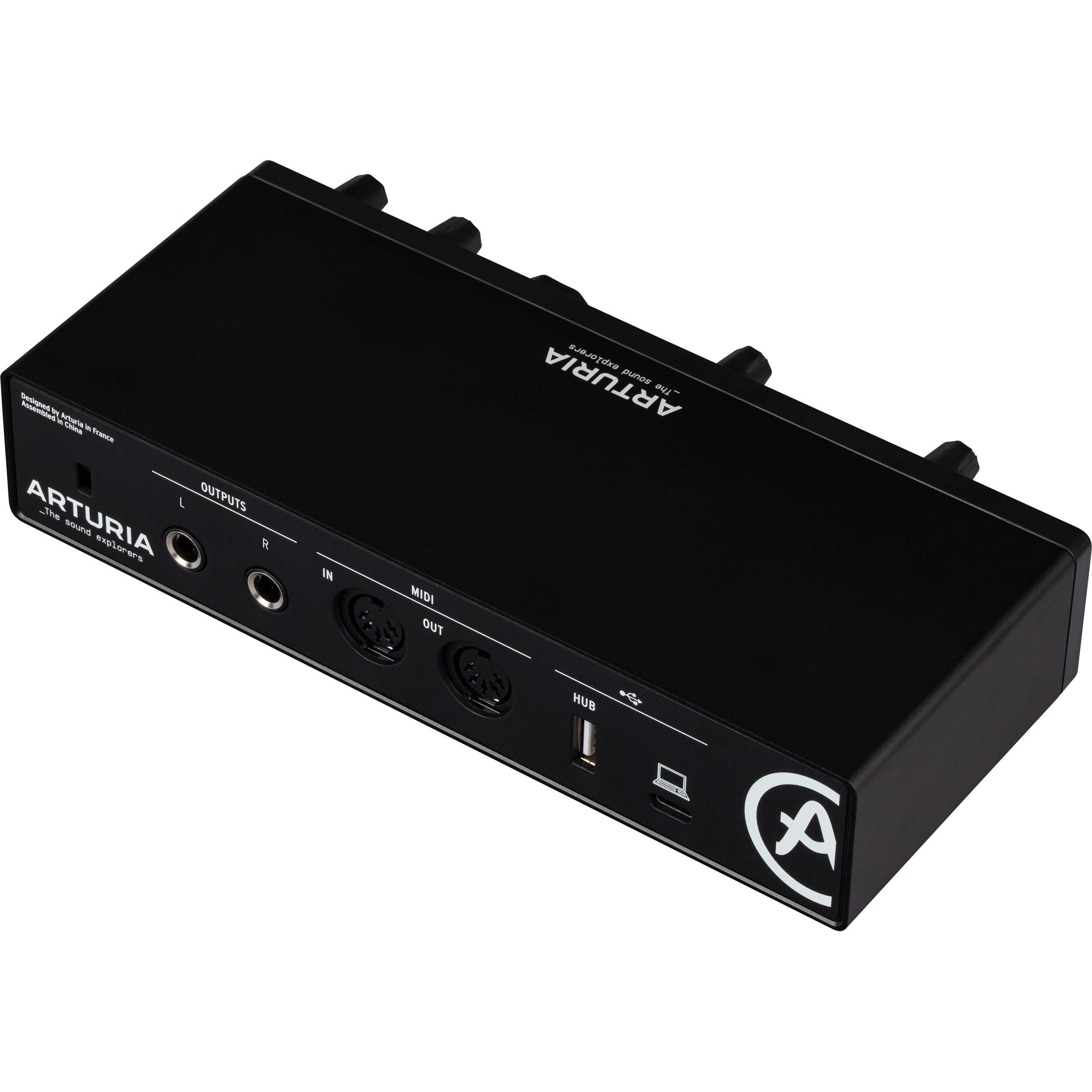 Arturia Minifuse 2 Black - Interfaz de Audio Interfaces de Audio MIDI Arturia