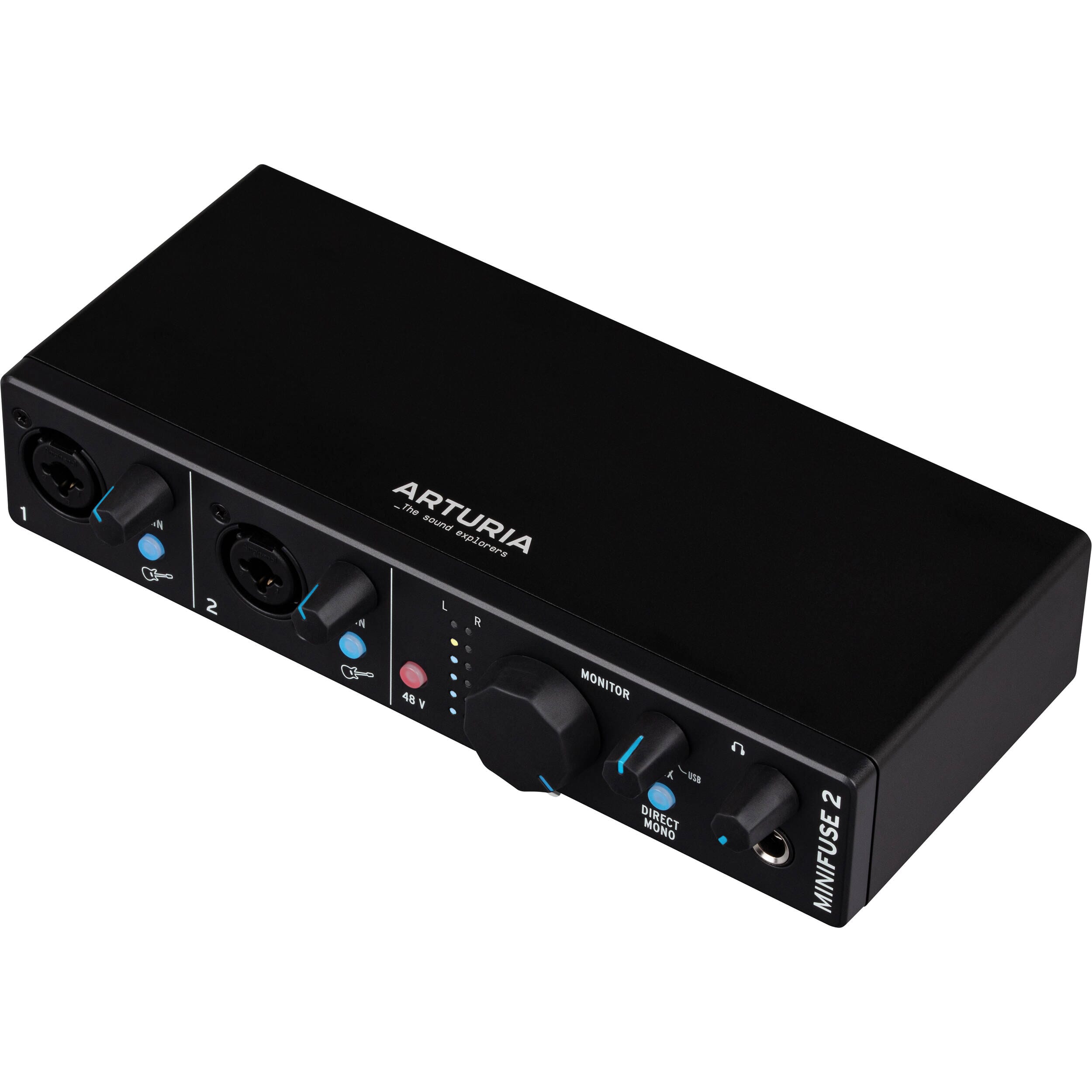 Arturia Minifuse 2 Black - Interfaz de Audio Interfaces de Audio MIDI Arturia
