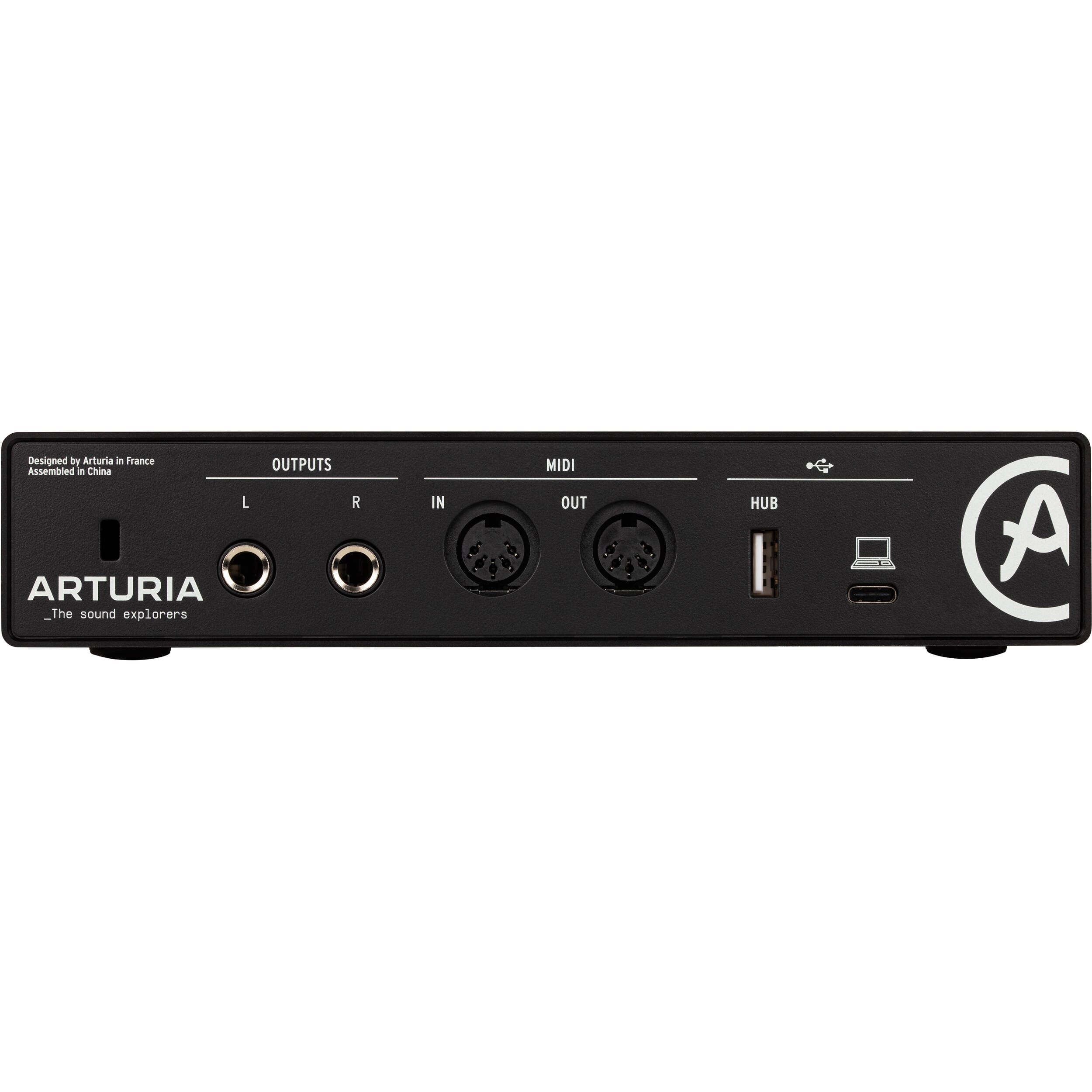 Arturia Minifuse 2 Black - Interfaz de Audio Interfaces de Audio MIDI Arturia