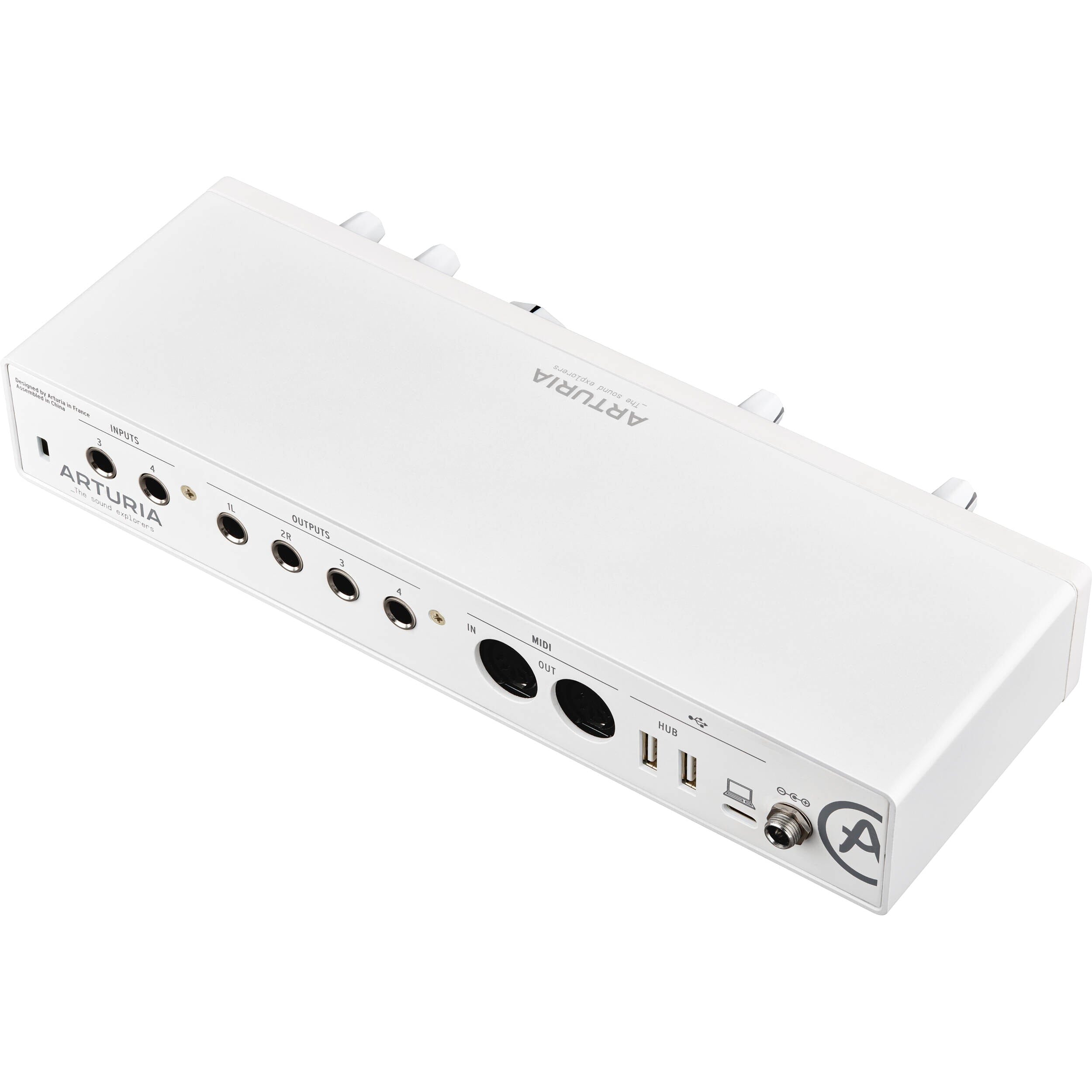 Arturia Minifuse 4 White - Interfaz de Audio Interfaces de Audio MIDI Arturia