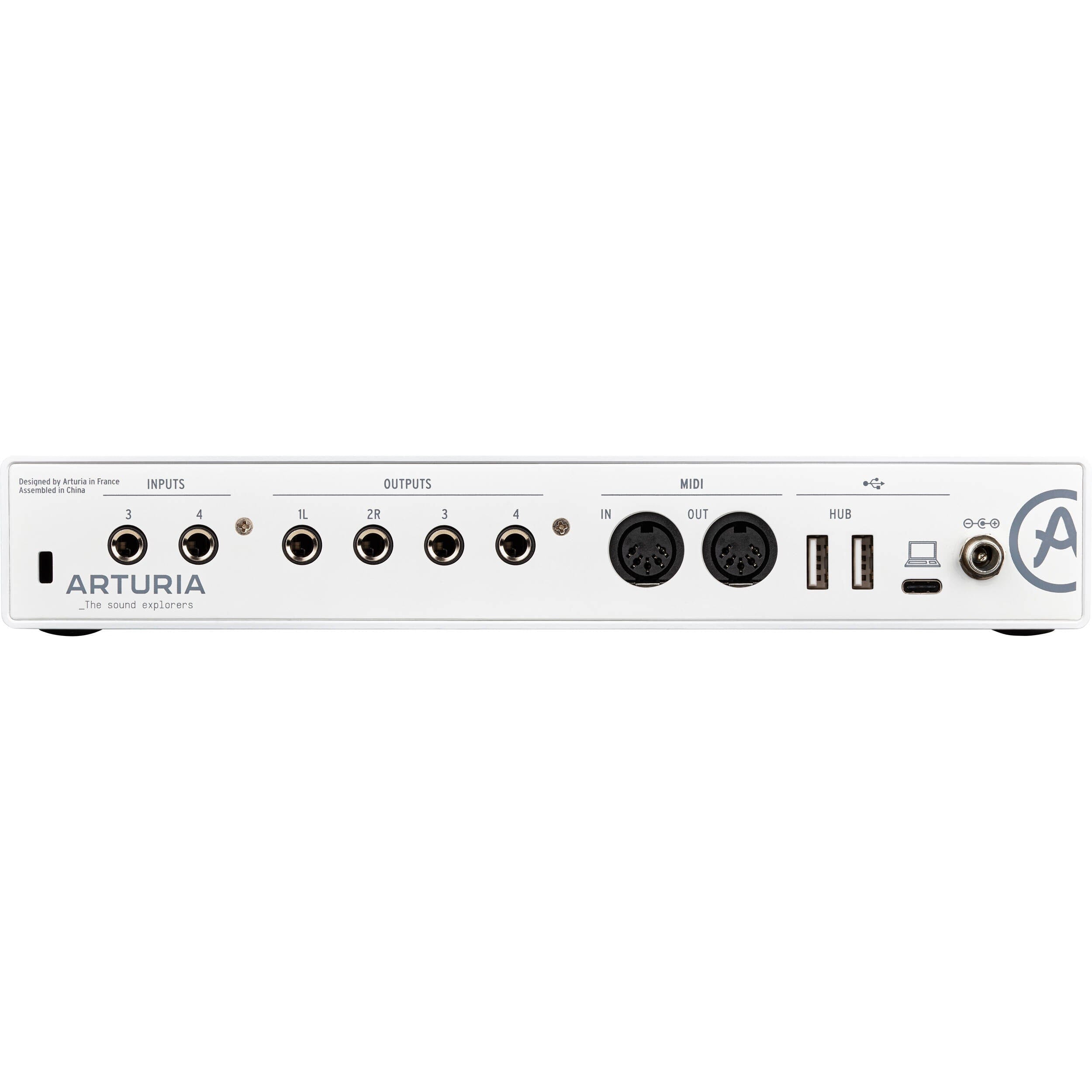 Arturia Minifuse 4 White - Interfaz de Audio Interfaces de Audio MIDI Arturia