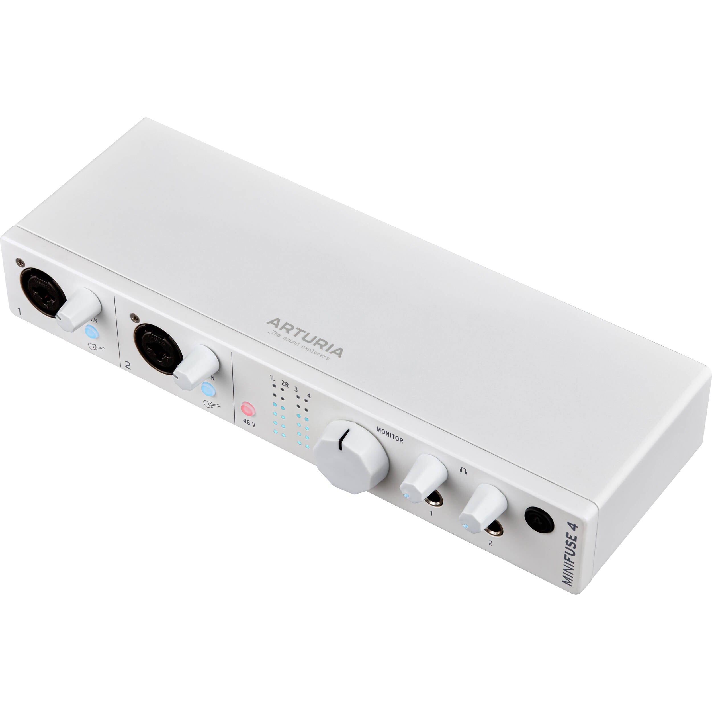 Arturia Minifuse 4 White - Interfaz de Audio Interfaces de Audio MIDI Arturia