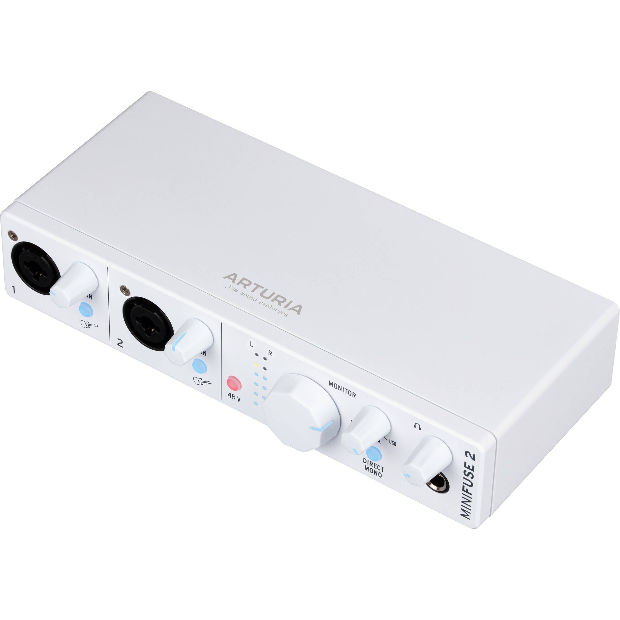 Arturia Minifuse Recording Pack White - Pack de Grabación Packs de Grabación Arturia