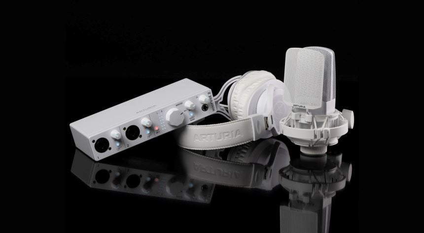 Arturia Minifuse Recording Pack White - Pack de Grabación Packs de Grabación Arturia