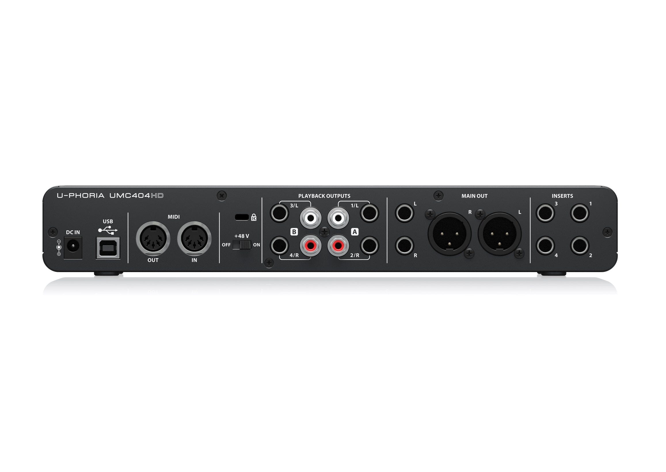 Behringer U-Phoria UMC404HD Interfaces de Audio USB Behringer
