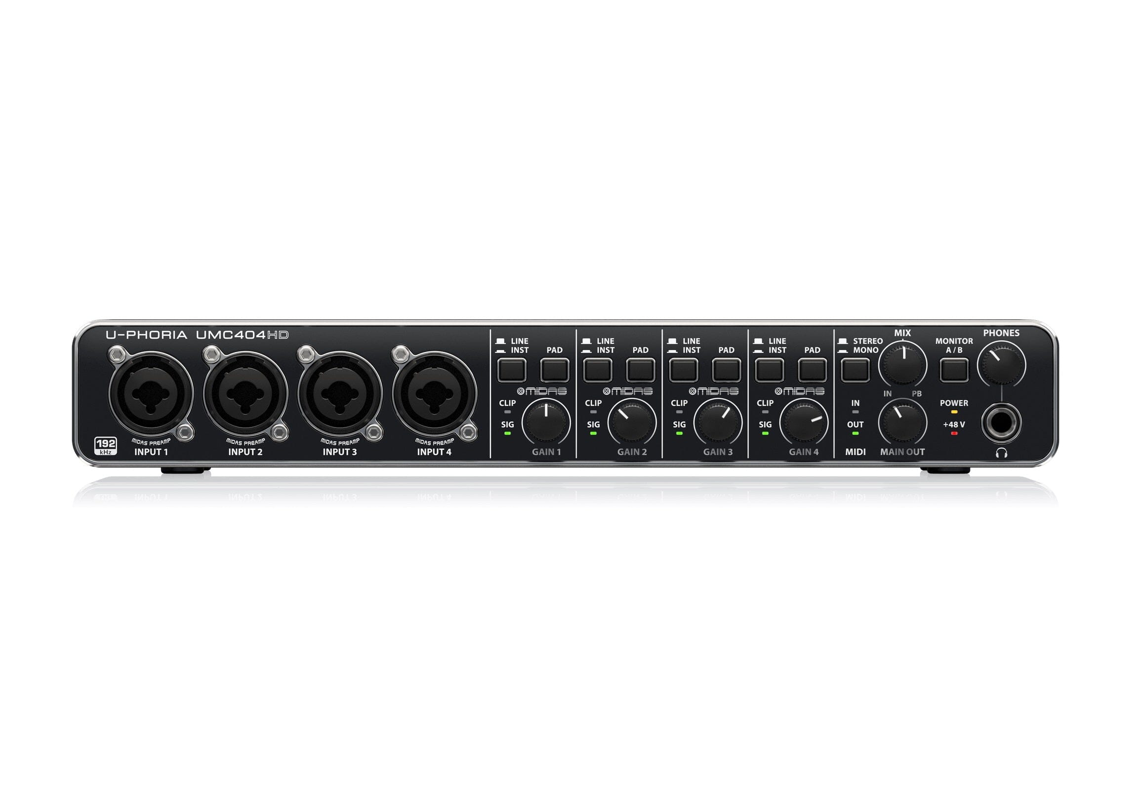 Behringer U-Phoria UMC404HD Interfaces de Audio USB Behringer