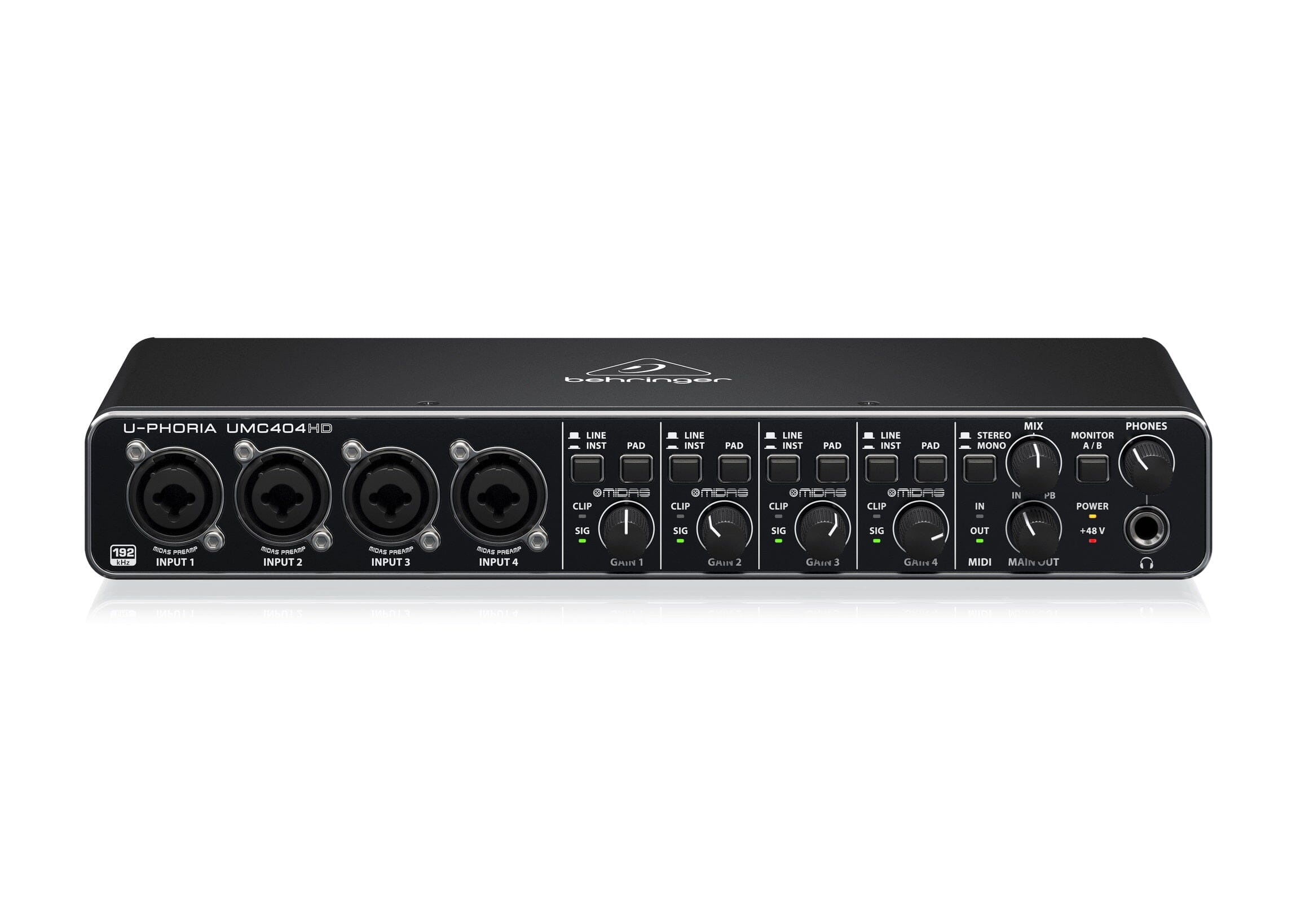 Behringer U-Phoria UMC404HD Interfaces de Audio USB Behringer