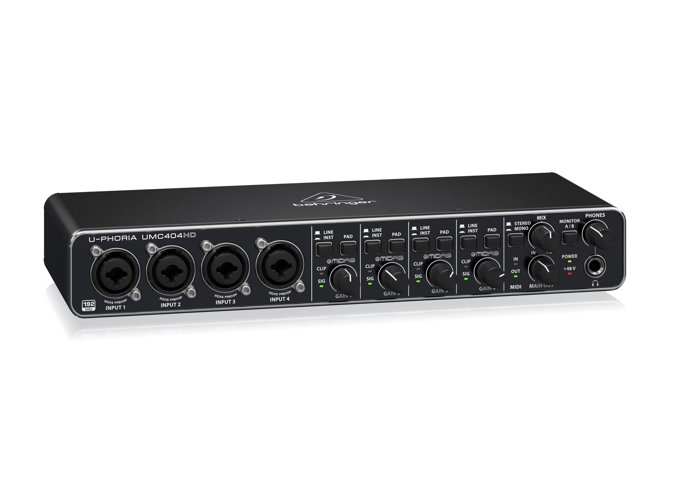 Behringer U-Phoria UMC404HD Interfaces de Audio USB Behringer
