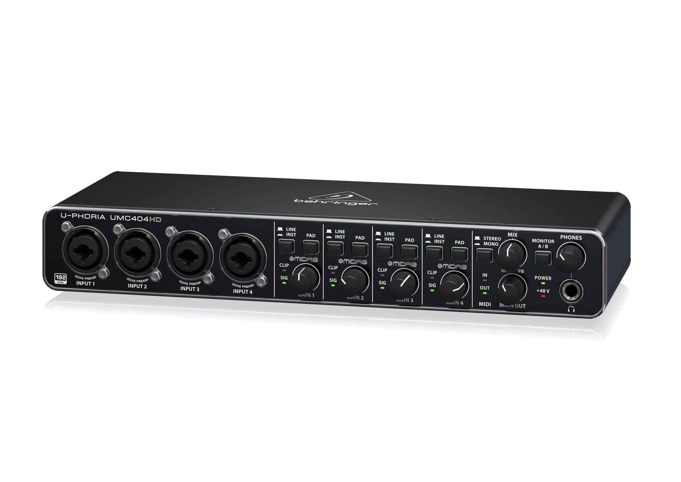 Behringer U-Phoria UMC404HD Interfaces de Audio USB Behringer